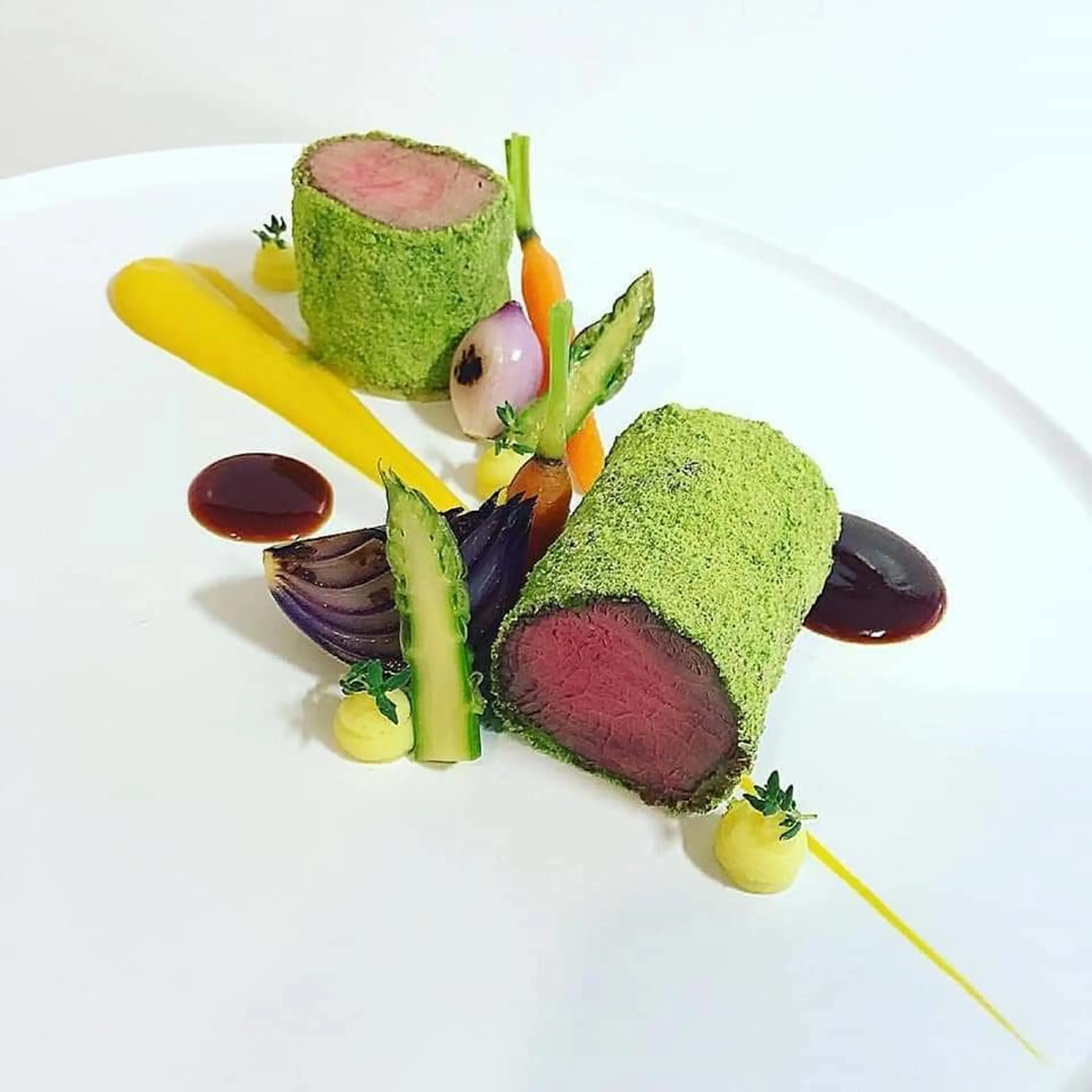 Rinderfilet mit Gemüse