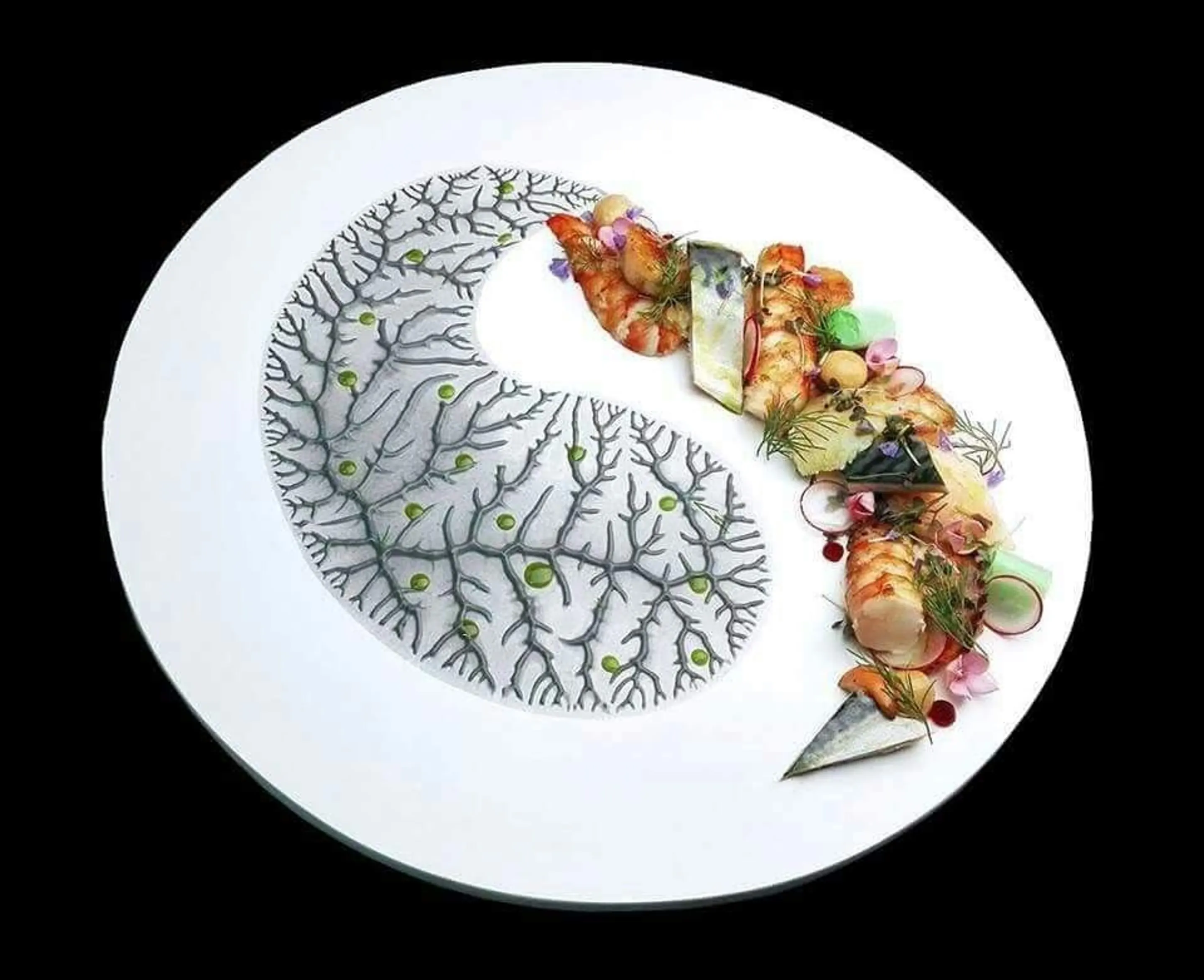 Plate Art – Yin & Yang