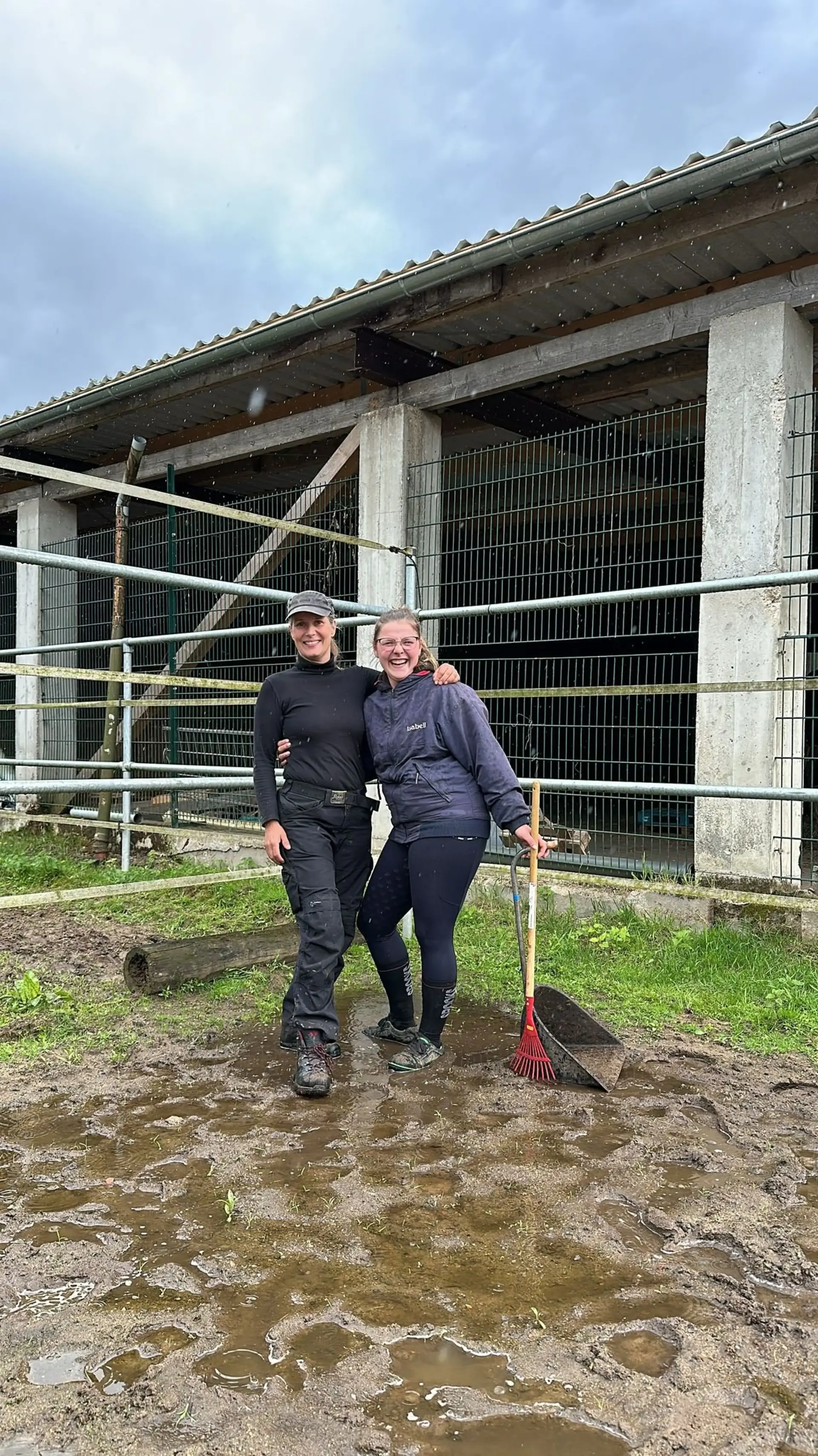 Team mit Pferd